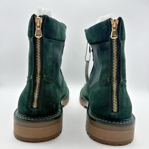 Saint Morta Mens Legion Ankle Boots US 12 Green Suede NIB main image 5